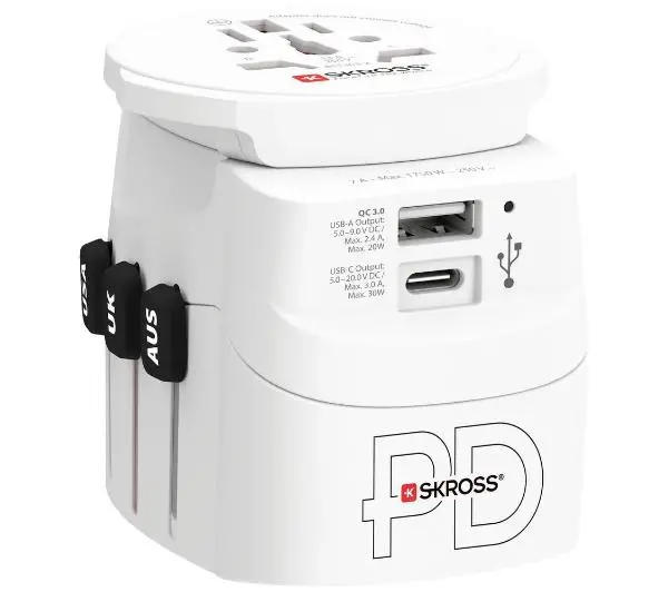 Skross PRO Light USB-C USB-A World (1.302473)