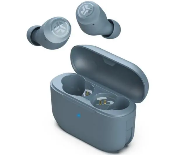 JLab Go Air Pop Dokanałowe Bluetooth 5.1 Szary
