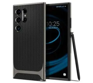 Spigen Neo Hybrid ACS07305 do Galaxy S24 Ultra Czarno-srebrny