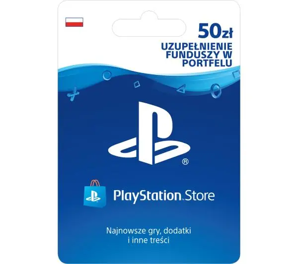 Sony PlayStation Network 50 zł [kod aktywacyjny]Dostęp po opłaceniu zakupu