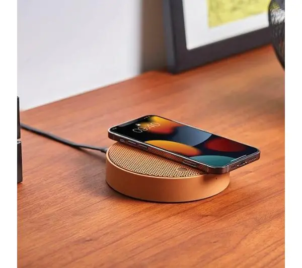 Lexon Oslo Energy+ 10W z głośnikiem Bluetooth Brązowy - Kup na Raty - RRSO 0%