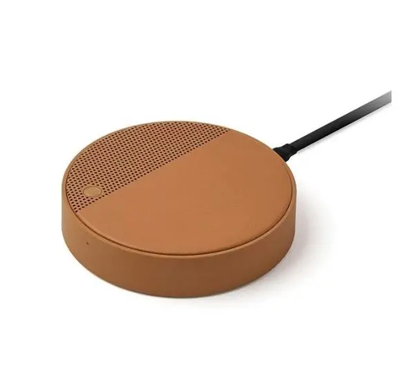 Lexon Oslo Energy+ 10W z głośnikiem Bluetooth Brązowy - Kup na Raty - RRSO 0%