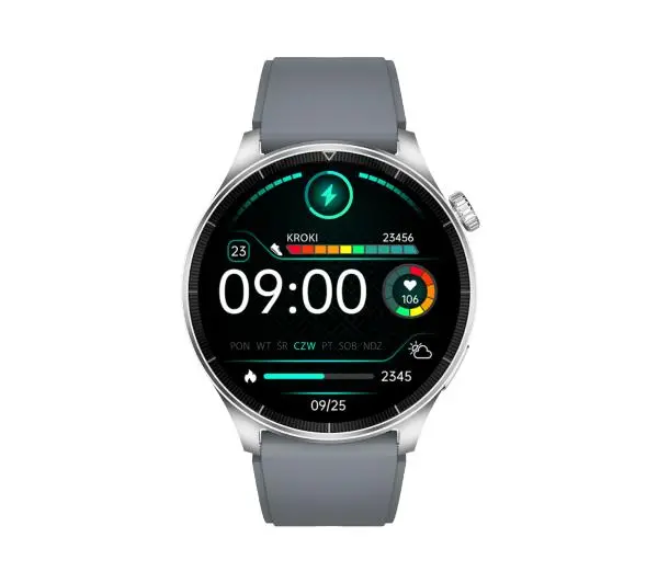 Forever Grand SW-710 46mm Srebrny - ⚡ BESTSELLERY ⚡