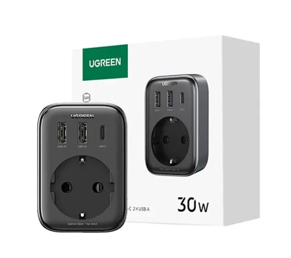 Ładowarka sieciowa UGREEN CD314 30W Czarny