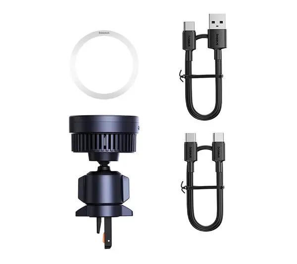 Baseus MagPro 15W Qi2.0 Czarny