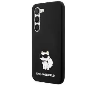 Karl Lagerfeld Silicone Choupette do Samsung Galaxy S24 Czarny