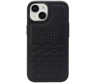 AUDI GT Synthetic Leather AU-TPUPCIP15M-GT/D2-BK do iPhone 15 Plus Czarny