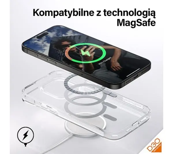 PanzerGlass HardCase do iPhone 15 Pro Max Przezroczysty