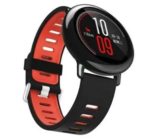 Beline do Watch 22mm Double Color Silicone uniwersalny Czarno-czerwony