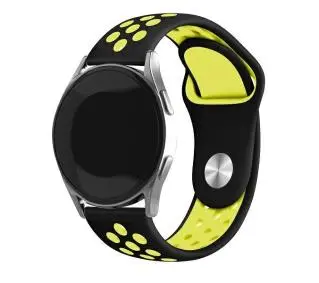 Beline do Watch 20mm Sport Silicone uniwersalny Czarno-żółty