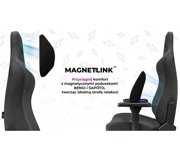 Yumisu 2052 Magnetic Materiał Biurowy do 180kg Tkanina Szaro-czarny - Kup na Raty - RRSO 0%