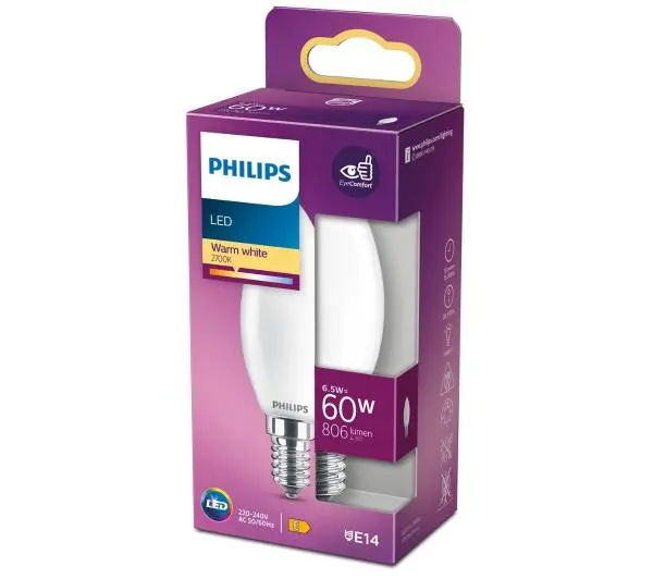 Philips 6,5W (60W) E14