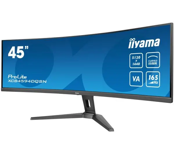 iiyama ProLite XCB4594DQSN-B1  44,5" 5K VA 165Hz 0,8ms Zakrzywiony - Kup na Raty - RRSO 0%