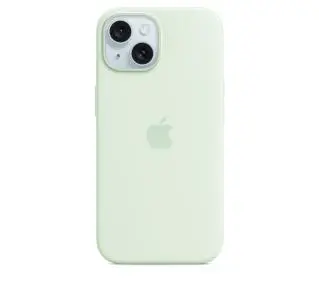 Apple Silicone Case do iPhone 15 Plus Pastelowa mięta