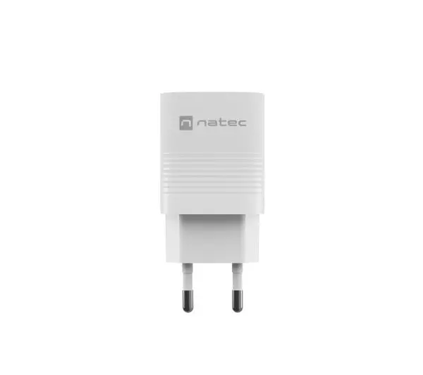 Natec Ribera GaN 1xUSB-A+1xUSB-C 30W Biały