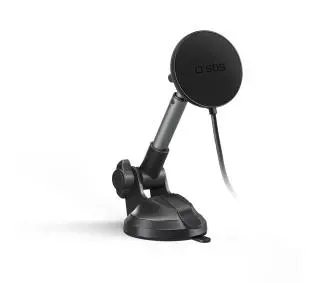 SBS Wireless Car Holder 15W Czarny