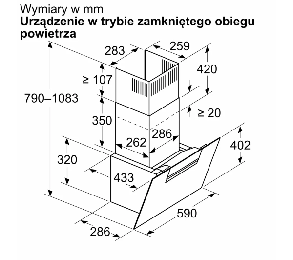 Bosch Serie 4 DWK67FN60 Zdalne sterowanie Czarny - TRZECI -55%, ALBO 5-TY ZA 1ZŁ - Kup na Raty - RRSO 0%