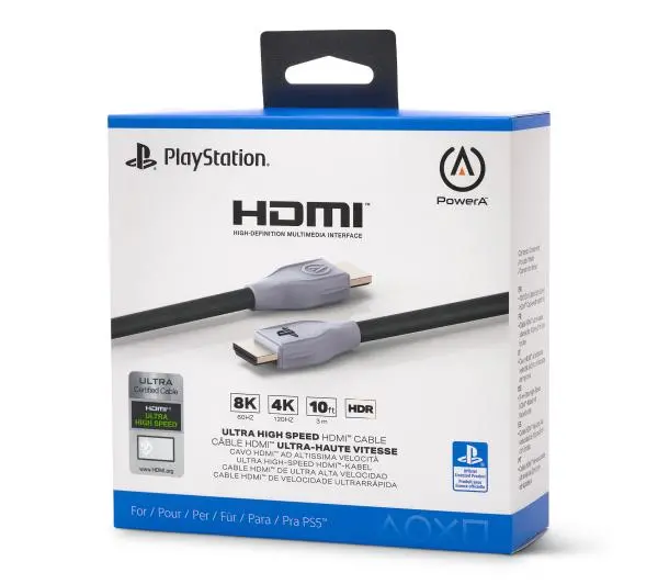 PowerA 1520481-01 HDMI 4K do PS5