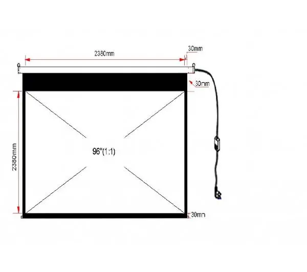 ART ERA E96 1:1 96" 244x244cm - Kup na Raty - RRSO 0%