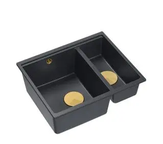 Quadron LOGAN 150 HCQL5646U8-G1_U Granitowy Black diamond/Złoty - TRZECI -55%, ALBO 5-TY ZA 1ZŁ - Kup na Raty - RRSO 0%