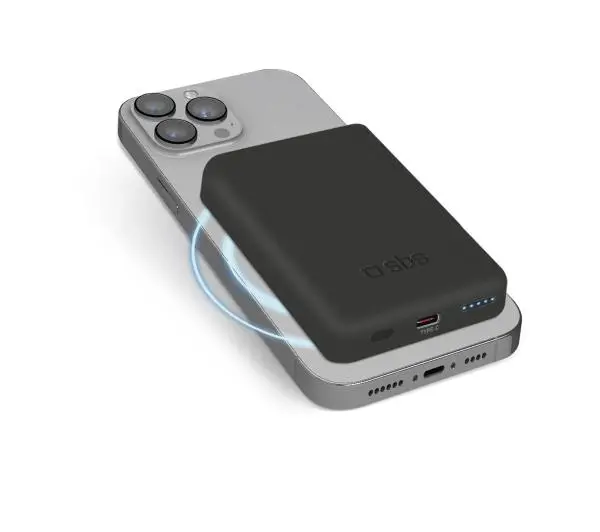 Powerbank SBS TEBB5000MAG1CK MagSafe 5000mAh 10W Czarny