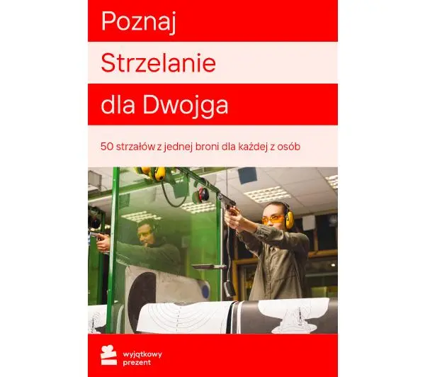 Karta Podarunkowa Poznaj Strzelanie dla Dwojga [Bon Agencyjny]