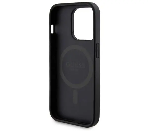 Guess Zestaw do iPhone 15 Pro + Powerbank 5000mAh MagSafe 4G Metal Logo Czarny