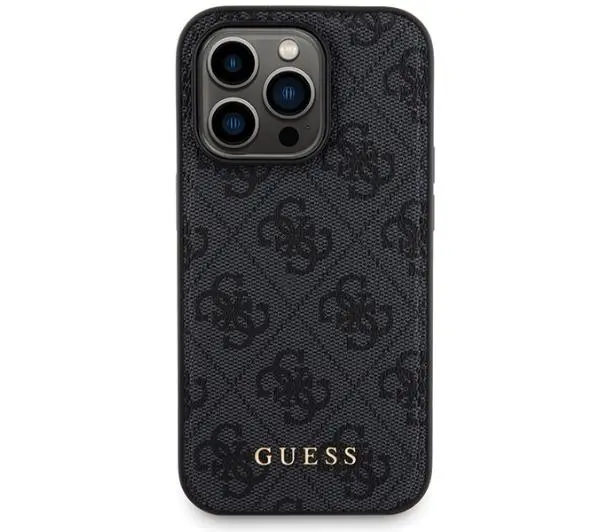 Guess Zestaw do iPhone 15 Pro + Powerbank 5000mAh MagSafe 4G Metal Logo Czarny