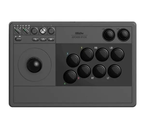 8BitDo Arcade Stick do PC Xbox Series X/S, Xbox One Bezprzewodowy/Przewodowy Czarny