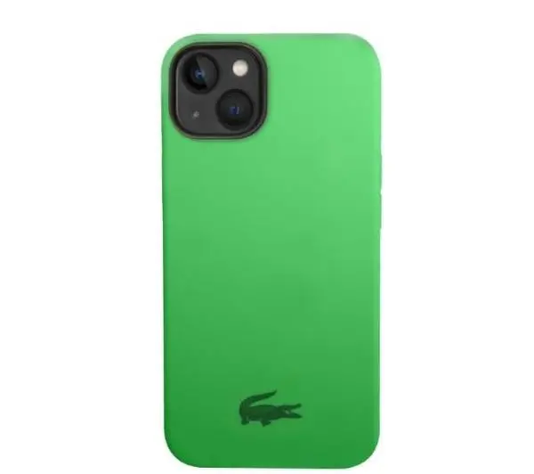 Lacoste Silicone do iPhone 14 Plus Zielony