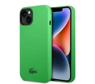 Lacoste Silicone do iPhone 14 Plus Zielony