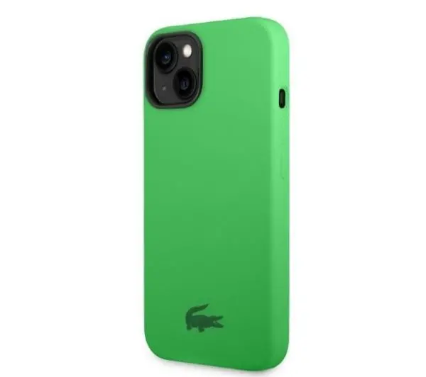 Lacoste Silicone do iPhone 14 Plus Zielony