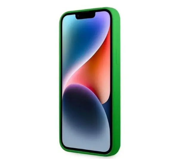 Lacoste Silicone do iPhone 14 Plus Zielony