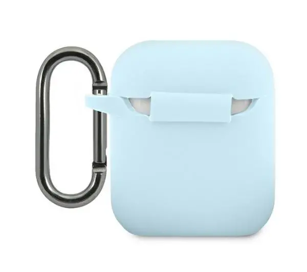 Lacoste LCA2SLB Case Silicone do AirPods 1/2 Niebieski