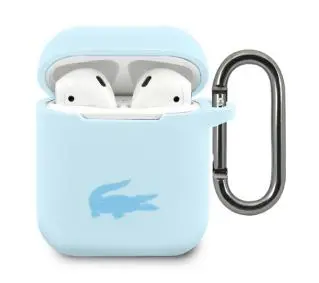Lacoste LCA2SLB Case Silicone do AirPods 1/2 Niebieski