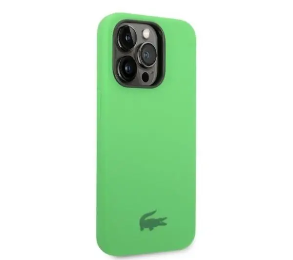 Lacoste Silicone do iPhone 14 Pro Max Zielony