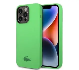 Lacoste Silicone do iPhone 14 Pro Max Zielony