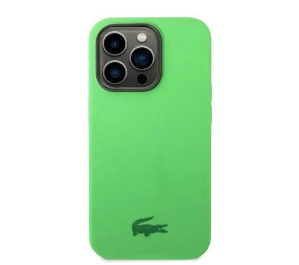 Lacoste Silicone do iPhone 14 Pro Max Zielony