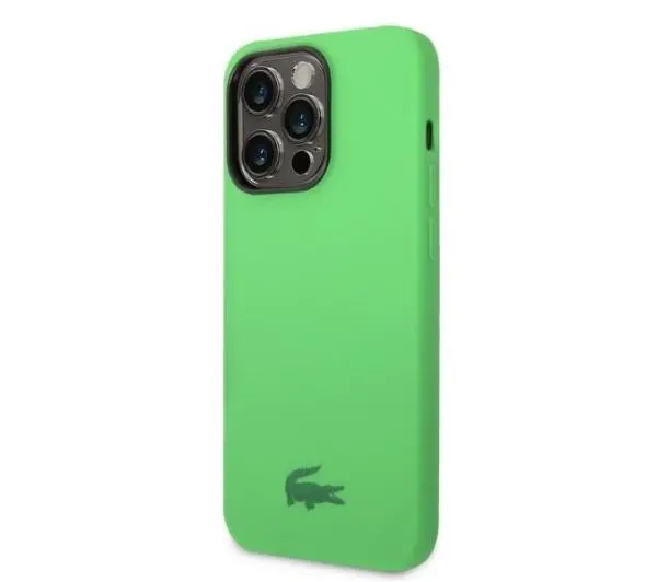 Lacoste Silicone do iPhone 14 Pro Max Zielony