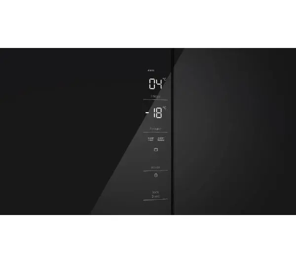 Bosch Serie 4 KMC85LBEA Pełny No Frost 189,5cm Komora świeżości Czarne szkło - Kup na Raty - RRSO 0%
