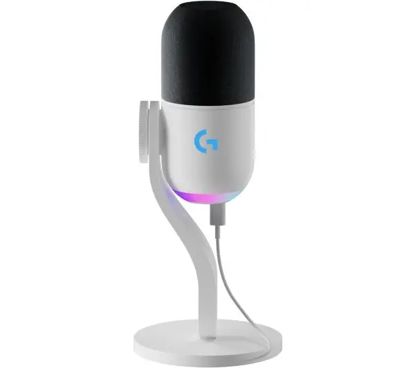 Logitech Yeti GX Przewodowy Dynamiczny Biały