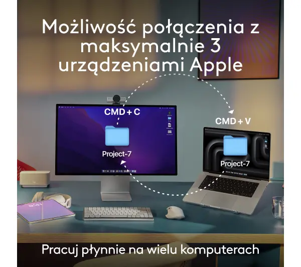 Logitech MX Keys S Combo dla Mac Grafitowy - Kup na Raty - RRSO 0%