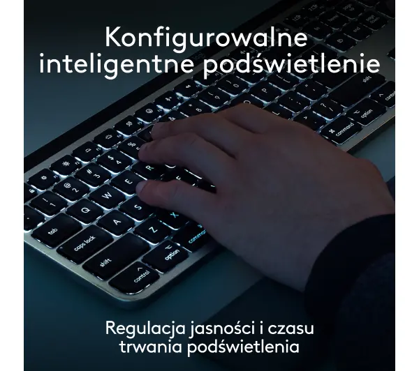 Logitech MX Keys S Combo dla Mac Grafitowy - Kup na Raty - RRSO 0%