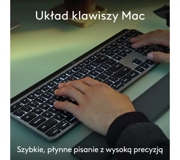 Logitech MX Keys S Combo dla Mac Grafitowy - Kup na Raty - RRSO 0%