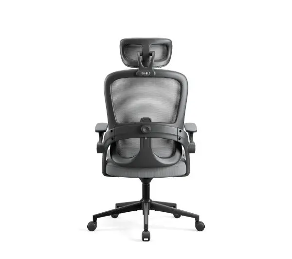 Diablo Chairs V-Light Biurowy do 110kg Tkanina Szary - Kup na Raty - RRSO 0%