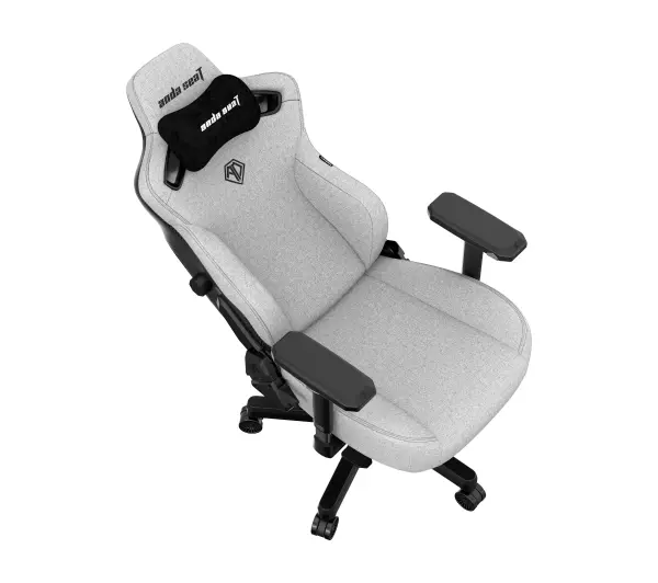 Anda Seat Kaiser 3 L Gamingowy do 150kg Tkanina Szary - Kup na Raty - RRSO 0%