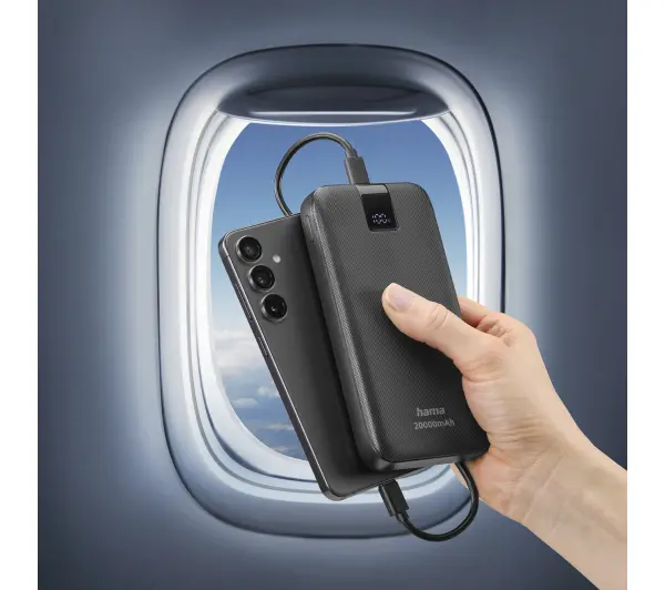 Hama 201719 PowerPack 20 20000mAh 20W Antracyt