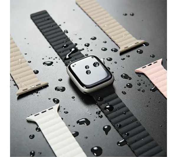 Araree Silicone Link do  Apple Watch 42/44/45/49mm Biało-zielony