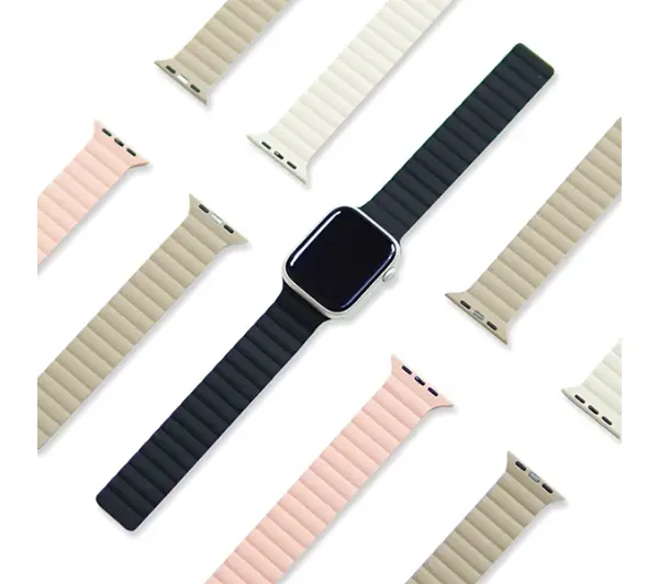 Araree Silicone Link do  Apple Watch 42/44/45/49mm Biało-zielony