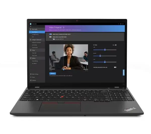 Lenovo ThinkPad T16 Gen 2 16" R5 7540U 16GB RAM 512GB Dysk SSD Win11 Pro Czarny - Kup na Raty - RRSO 0%